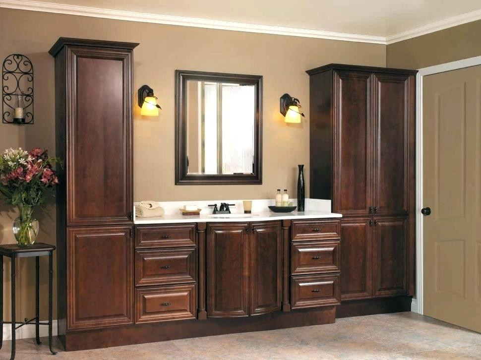 Stand Alone Bathroom Vanity
 Bathroom Decorations And Style Stand Alone Cabinets