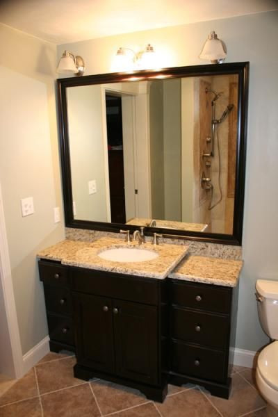 Stand Alone Bathroom Vanity
 bathroom remodel Remove cabinet and stand alone sink with