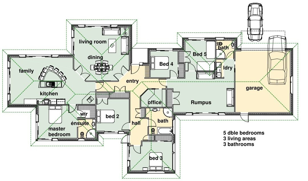 Standard Bedroom Dimensions
 Standard Size of Rooms in Residential Building and their