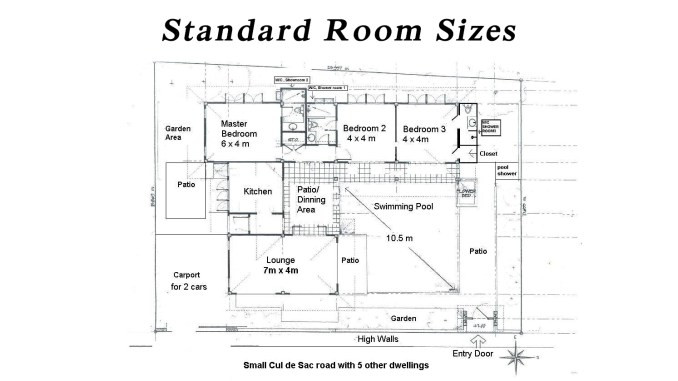 Standard Bedroom Dimensions
 Standard Room Sizes Engineering Feed