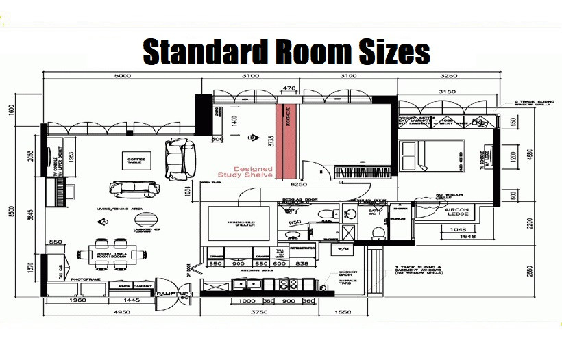 Standard Master Bedroom Size
 Standard Room Sizes