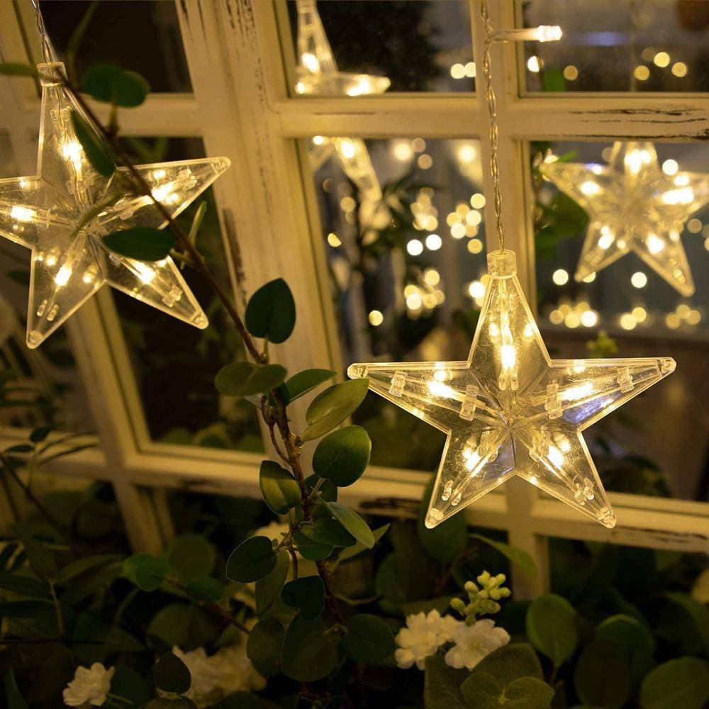 Star String Lights For Bedroom
 Star String Lights for Bedroom Twinkle Lights LED Window