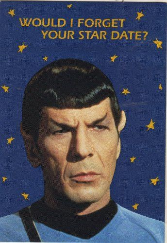 Star Trek Birthday Cards
 Star Trek Mr Spock Humor Birthday Card picture