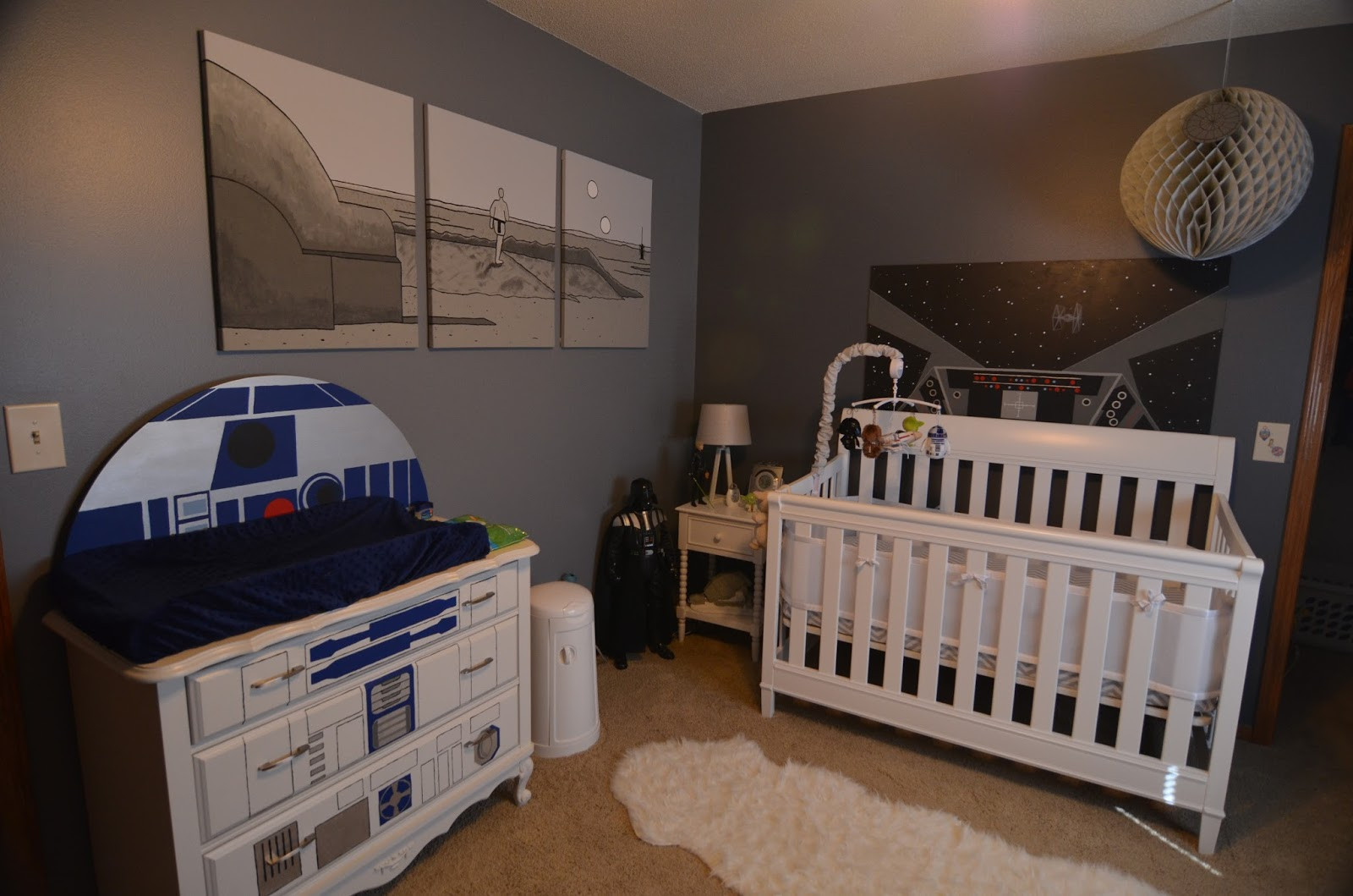 Star Wars Baby Decor
 Doin It with Jamie Star Wars Nursery