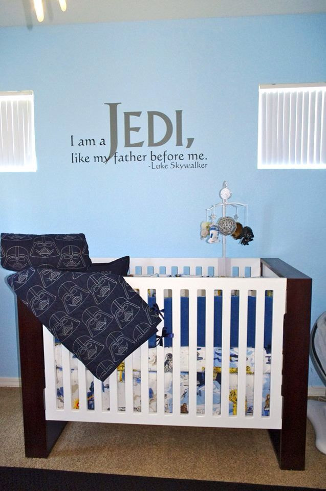 Star Wars Baby Decor
 Star Wars nursery baby boy Little Pal