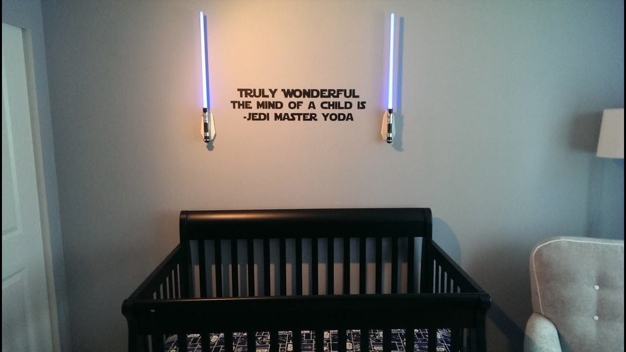 Star Wars Baby Decor
 Star Wars Theme Baby Room