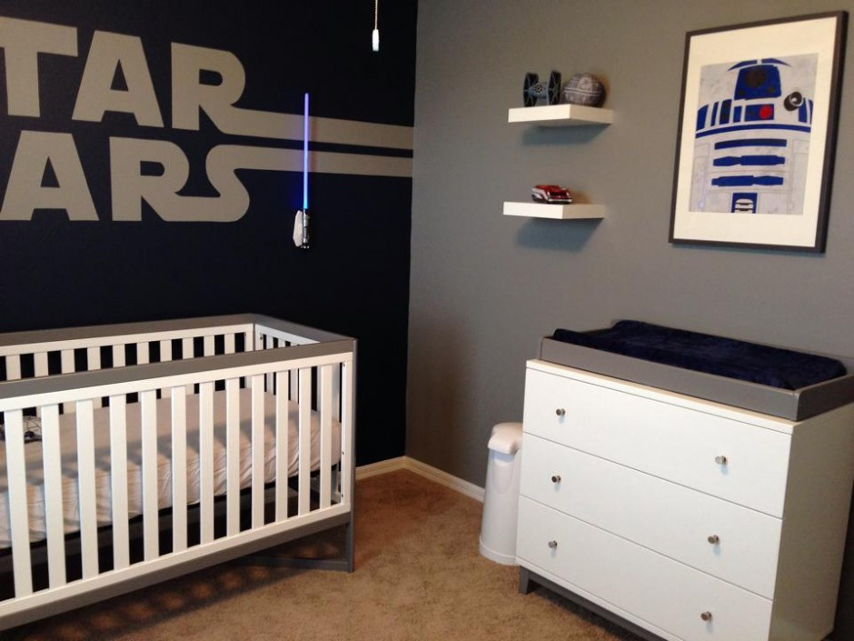 Star Wars Baby Decor
 DIY Star Wars Baby Nursery Design by Greg Pabst