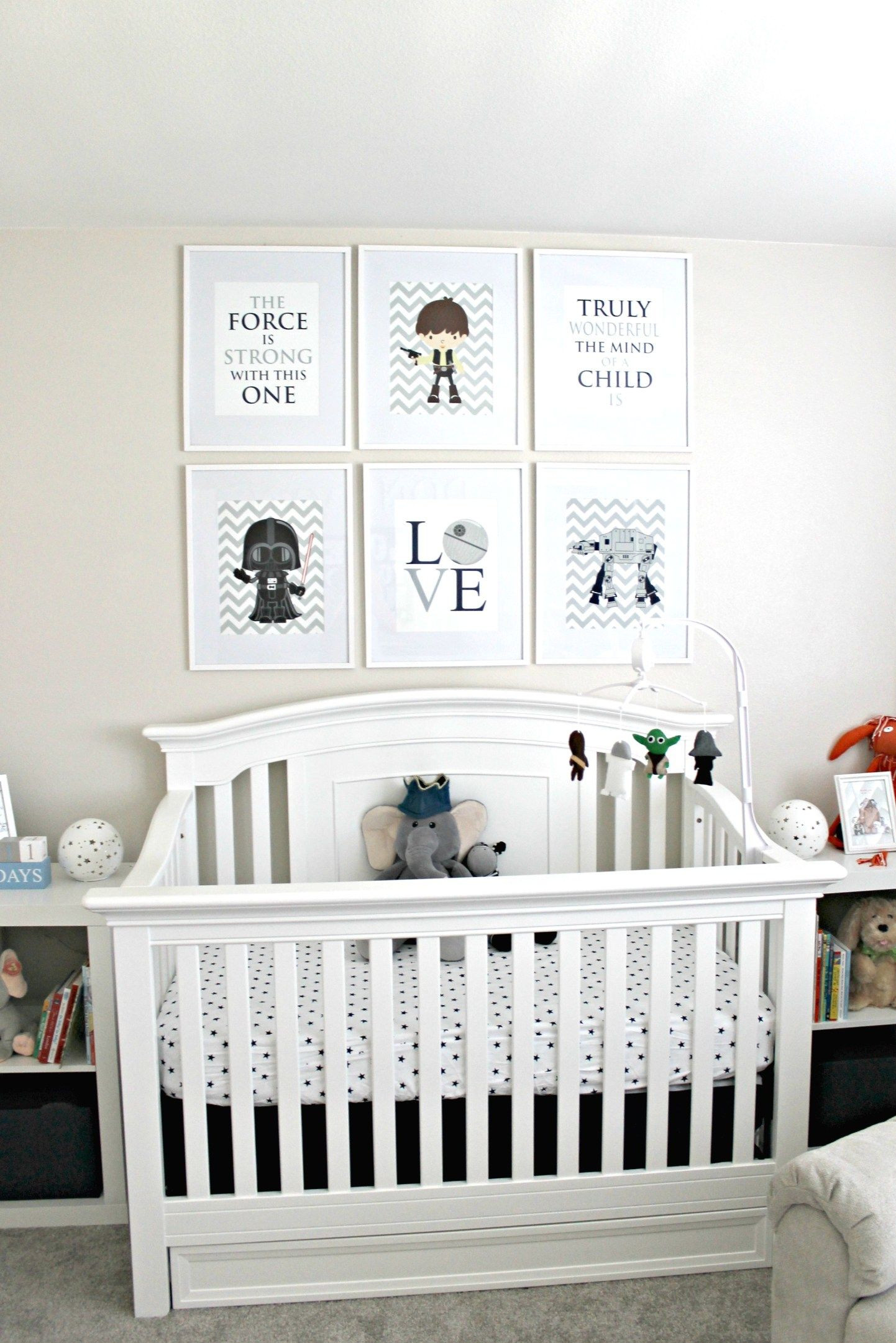 Star Wars Baby Decor
 Star Wars Baby Nursery