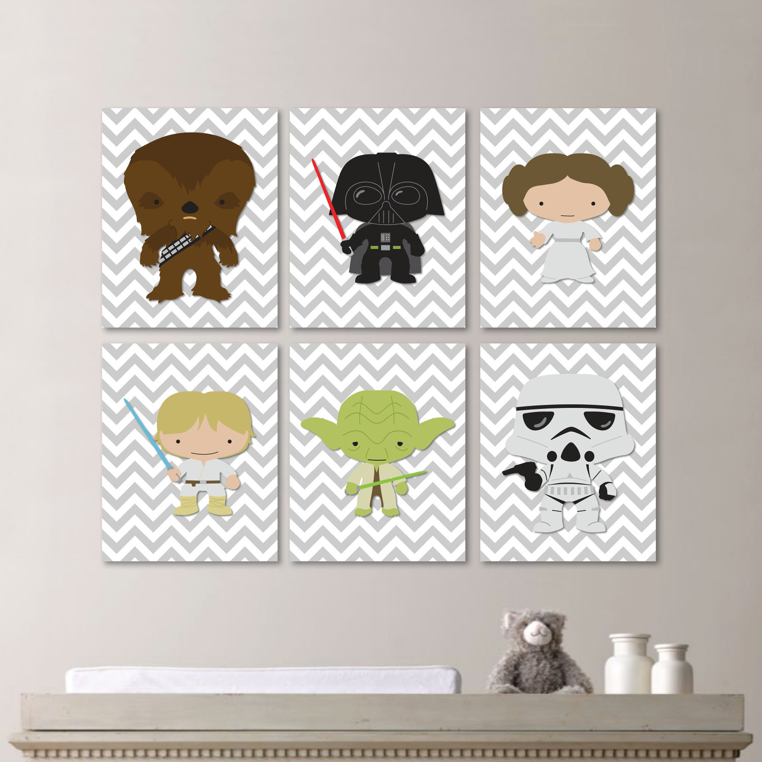 Star Wars Baby Decor
 Star Wars Nursery Art Baby Boy Nursery Print Nursery Art