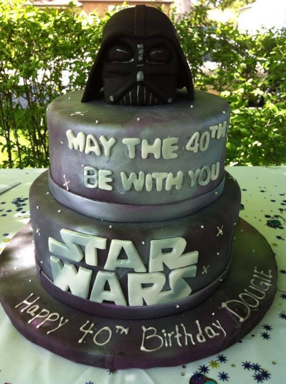 Star Wars Birthday Cake Ideas
 17 Cool 40th Birthday Party Ideas For Men Shelterness