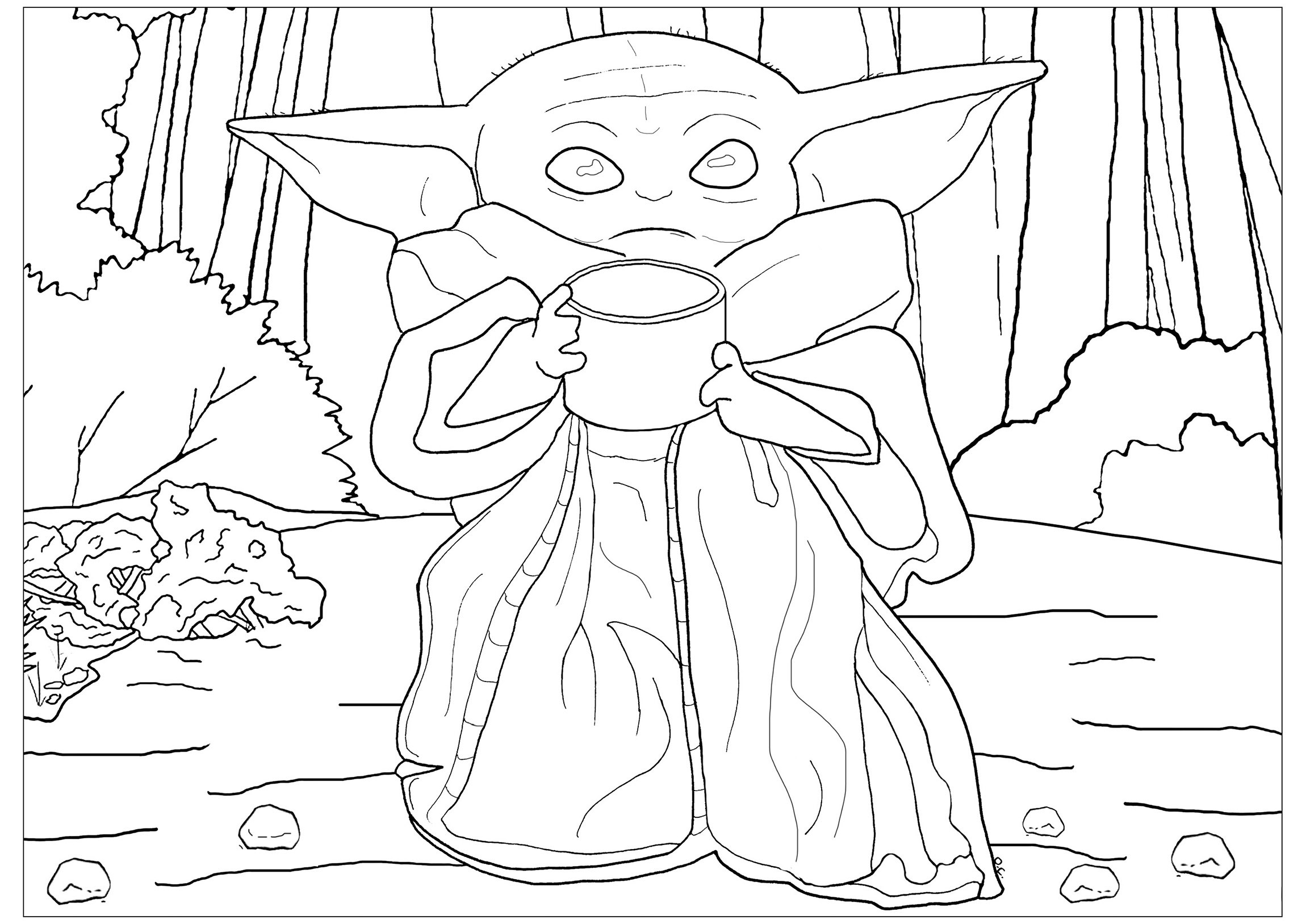 Star Wars Coloring Pages For Kids
 Star wars free to color for children Star Wars Kids
