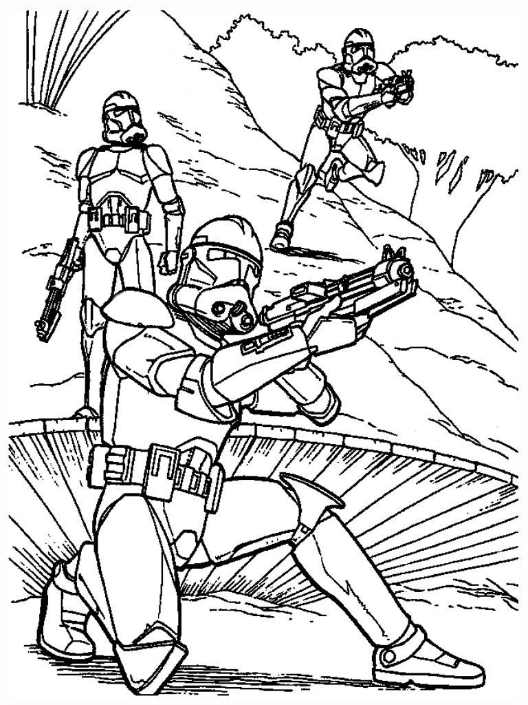 Star Wars Coloring Pages For Kids
 Free Printable Star Wars Coloring Pages Free Printable