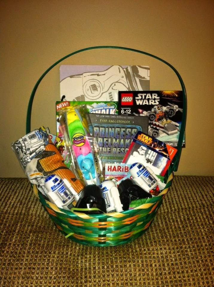 Star Wars Gift Basket Ideas
 Raising Scotty perfect Star Wars Easter basket for 8 10