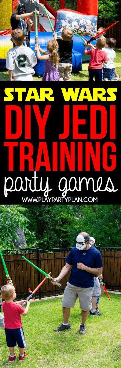 Star Wars Party Games For Kids
 Four Jedi Training Academy Activities to Host the Ultimate