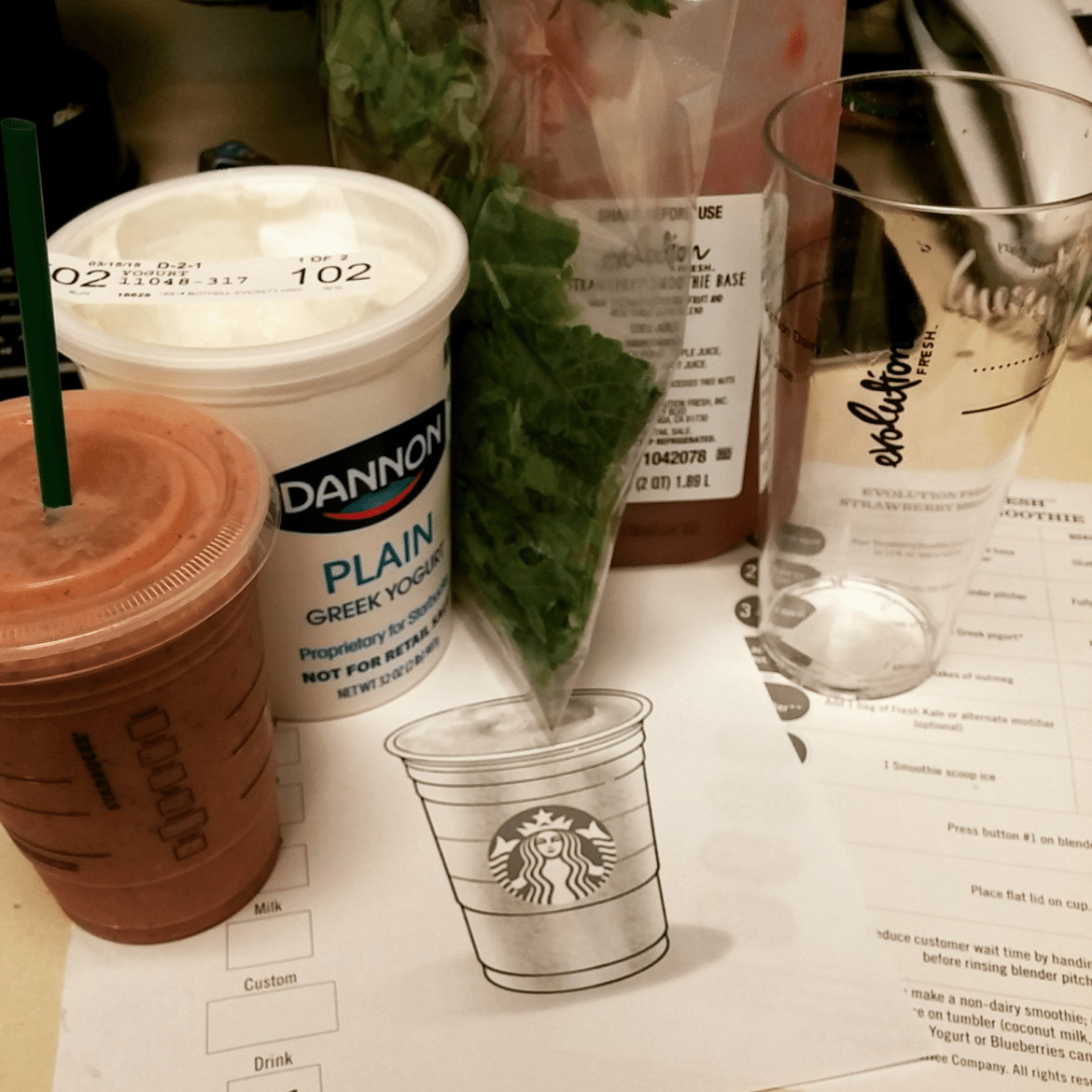 Starbuck Smoothies Calories
 starbucks strawberry smoothie nutrition facts