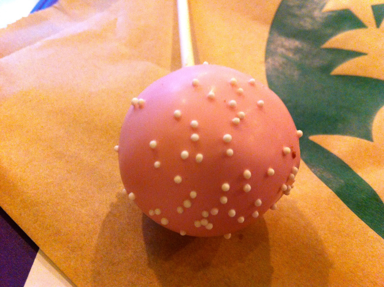 Starbucks Birthday Cake Pop
 Starbucks Cake Pops