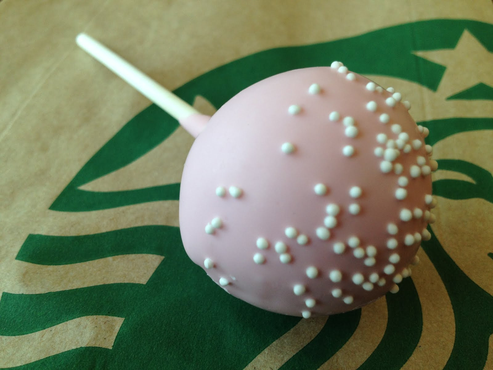 Starbucks Birthday Cake Pop
 Birthday cake pop – Starbucks