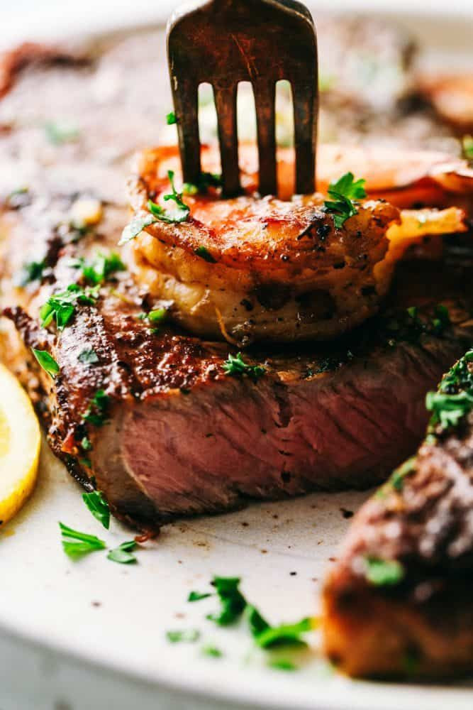 Steak And Shrimp Dinners
 Skillet Garlic Butter Steak and Shrimp – The Recipe Critic