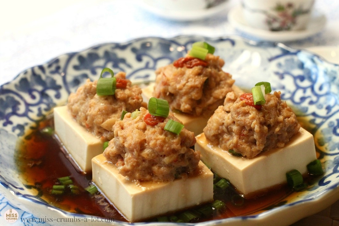 Steamed Tofu Recipes
 Steamed Tofu with Minced Meat Miss Crumbs A Lot