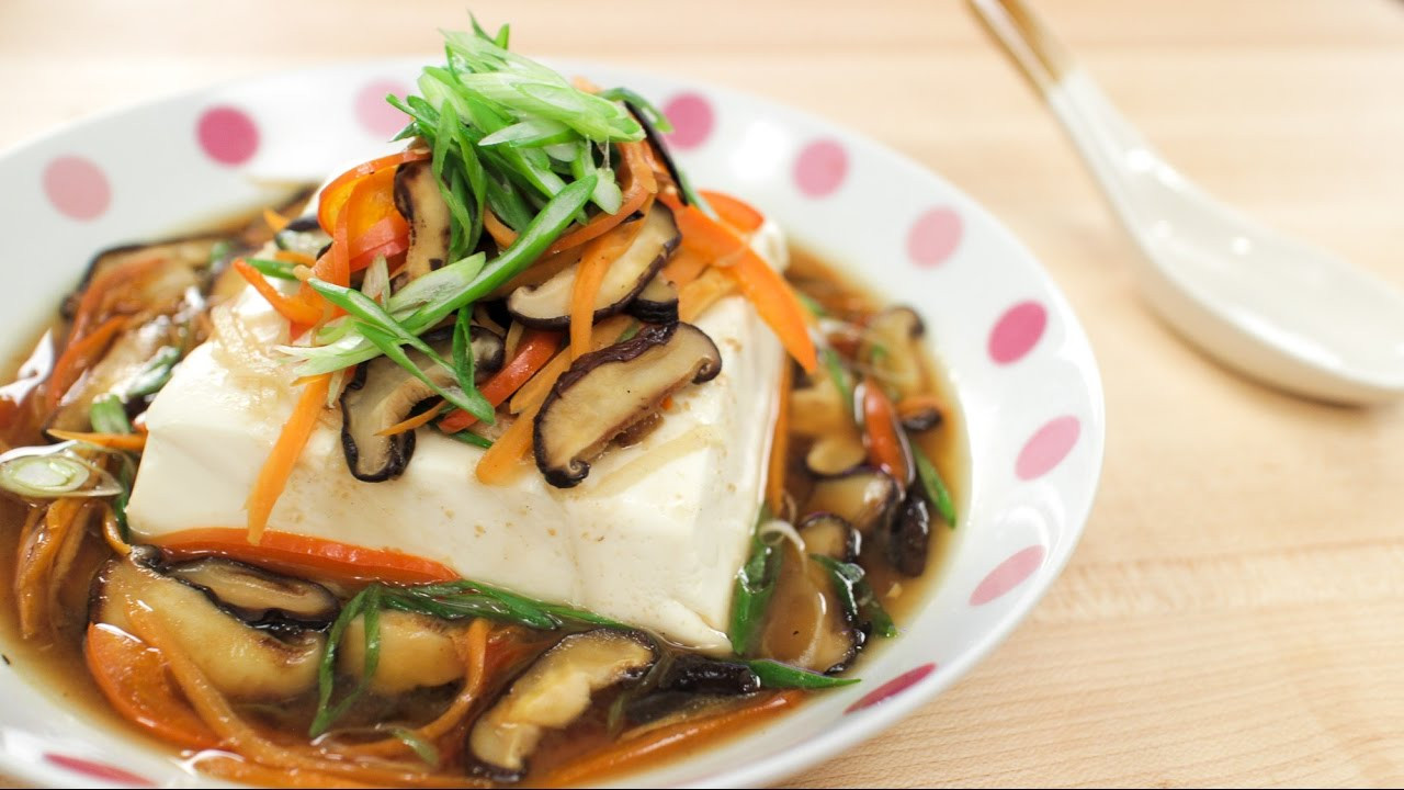 Steamed Tofu Recipes
 Steamed Tofu "Deluxe" Recipe เต้าหู้นึ่งทรงเครื่อง Hot