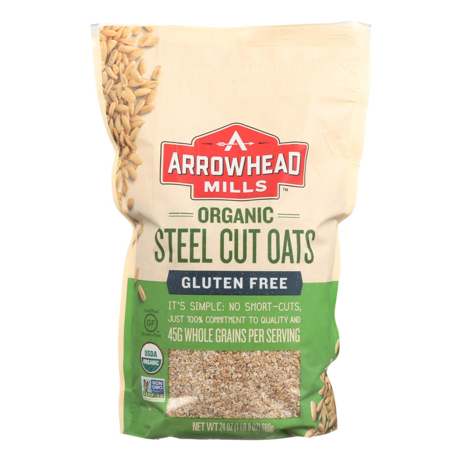 Steel Cut Oats Gluten
 Arrowhead Mills Oats Steel Cut Gluten Free Case