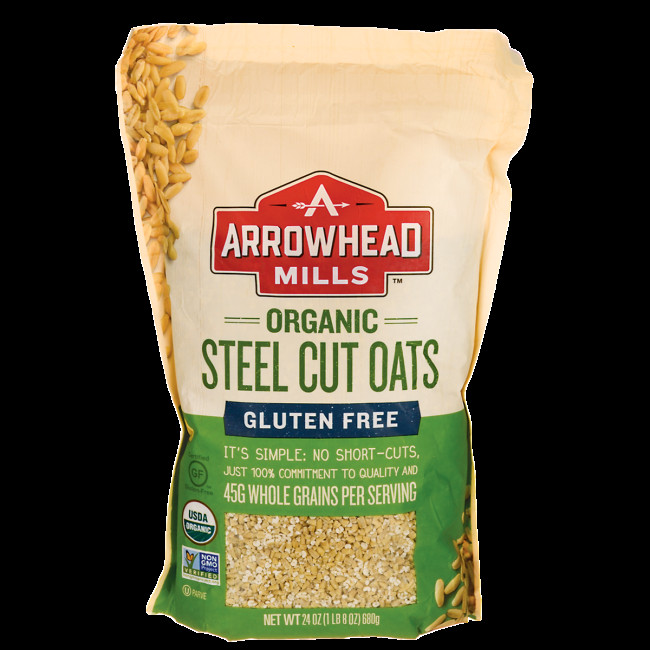 Steel Cut Oats Gluten
 Arrowhead Mills Organic Steel Cut Oats Gluten Free 24 oz