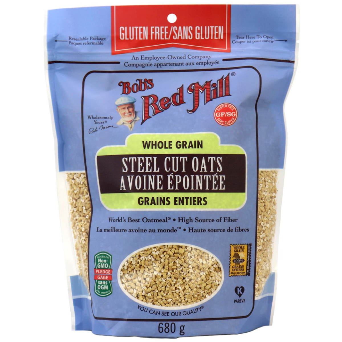 Steel Cut Oats Gluten
 Bob s Red Mill Gluten Free Steel Cut Oats Canada