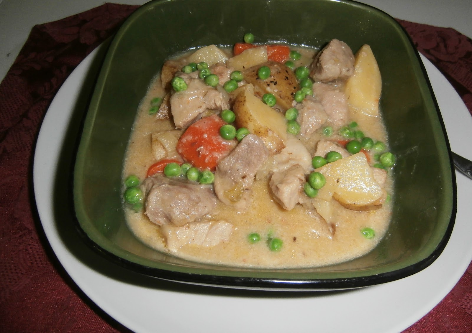 Stew Meat And Cream Of Mushroom Soup
 Everything Susan Pork Stew with Cream of Mushroom Soup