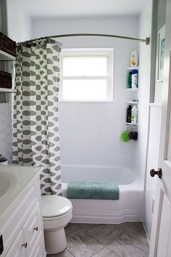 Stick On Bathroom Tiles
 Remodelaholic