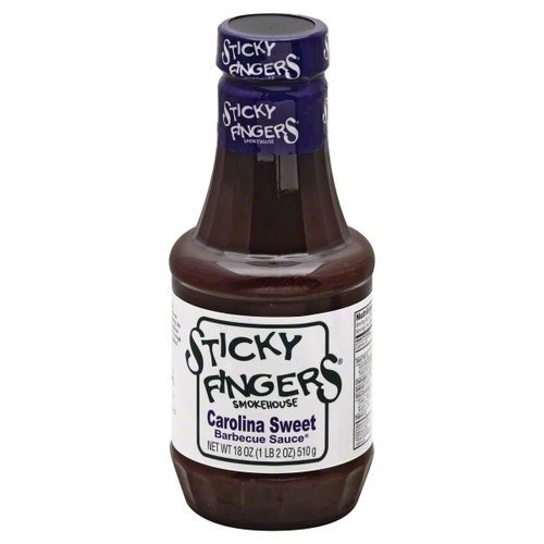 Sticky Fingers Bbq Sauce
 Sticky Fingers BBQ Sauce Carolina Sweet 510g