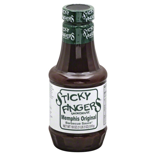 Sticky Fingers Bbq Sauce
 Sticky Fingers Memphis Original Barbecue Sauce 18 oz