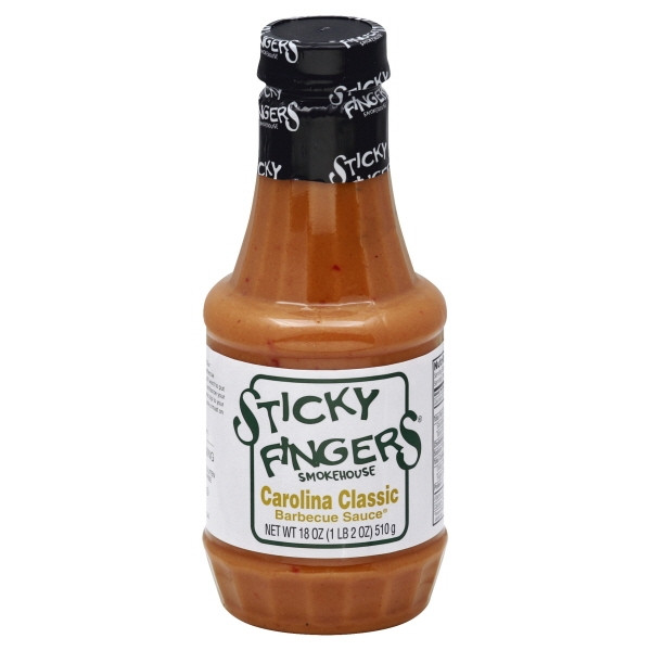 Sticky Fingers Bbq Sauce
 Sticky Fingers Carolina Classic Barbecue Sauce 18 oz