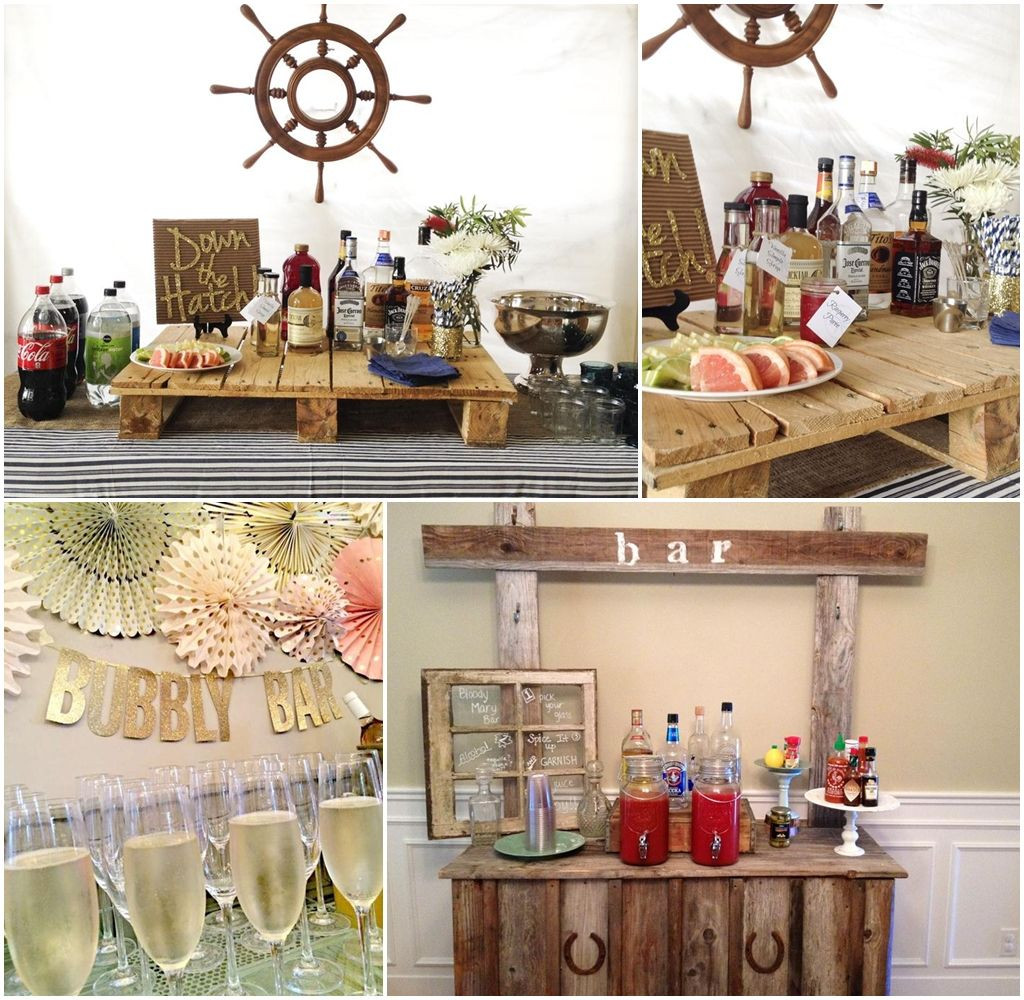 Stock The Bar Engagement Party Ideas
 Stock The Bar Party Decoration Ideas