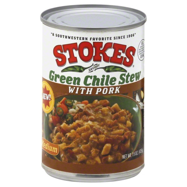 Stokes Green Chili With Pork
 Stokes Green Chile Stew With Pork 15 oz Walmart