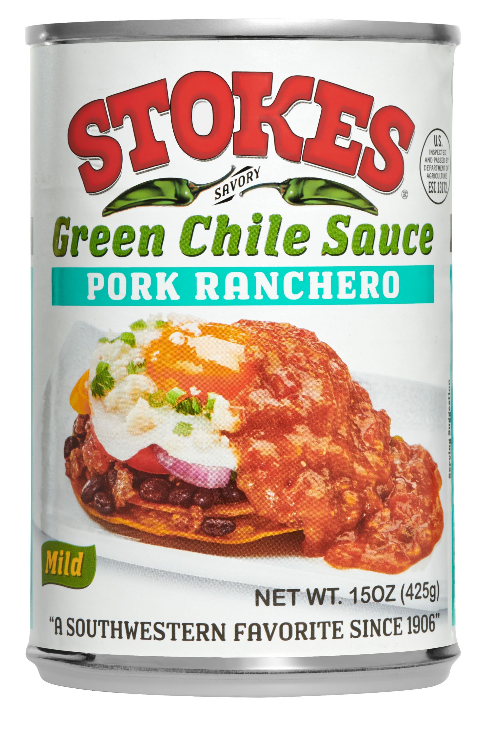 Stokes Green Chili With Pork
 GREEN CHILE SAUCE PORK RANCHERO – Stokes Canning pany