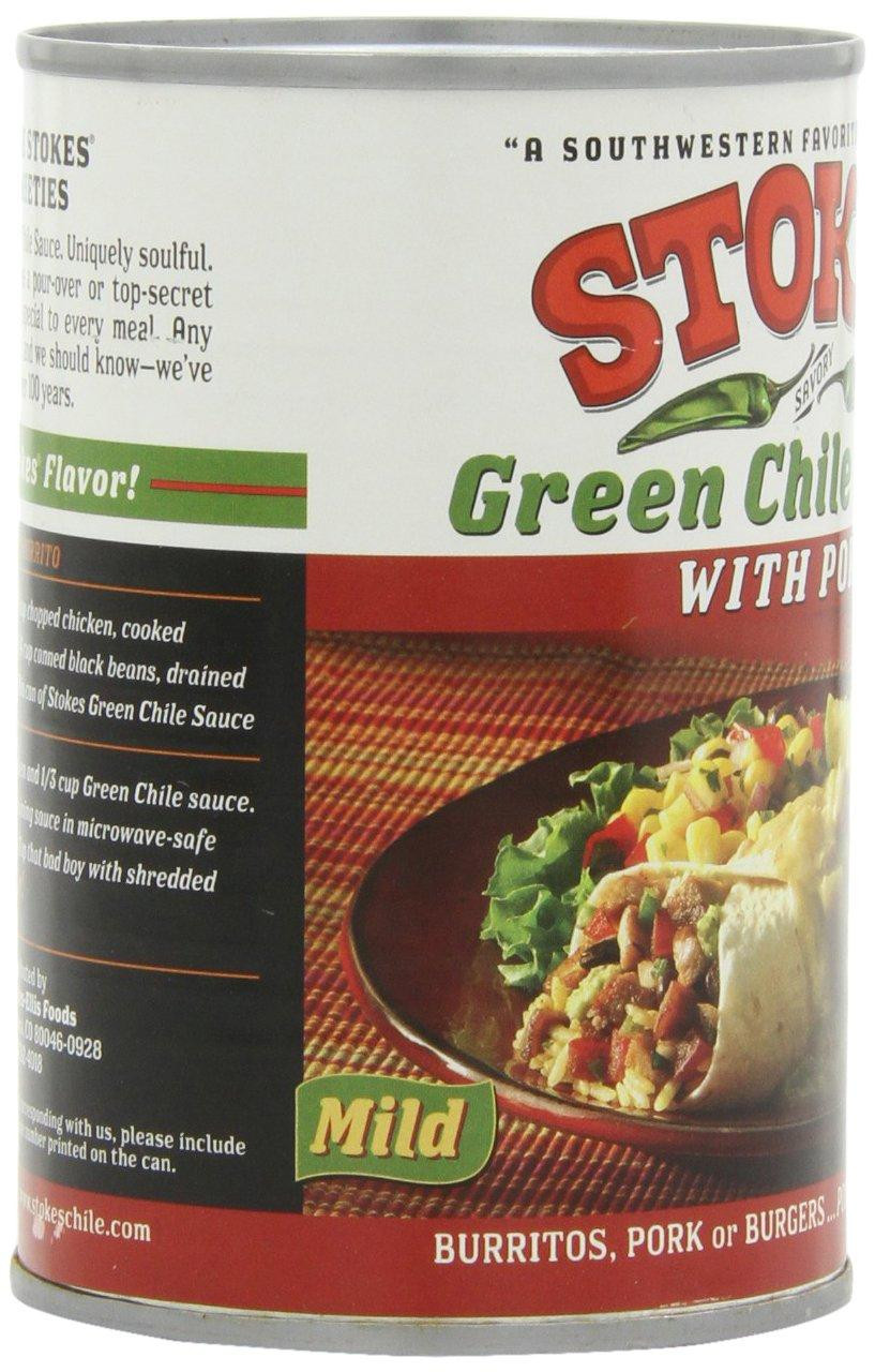 Stokes Green Chili With Pork
 Stokes Green Chile Sauce with Pork 15 Ounce