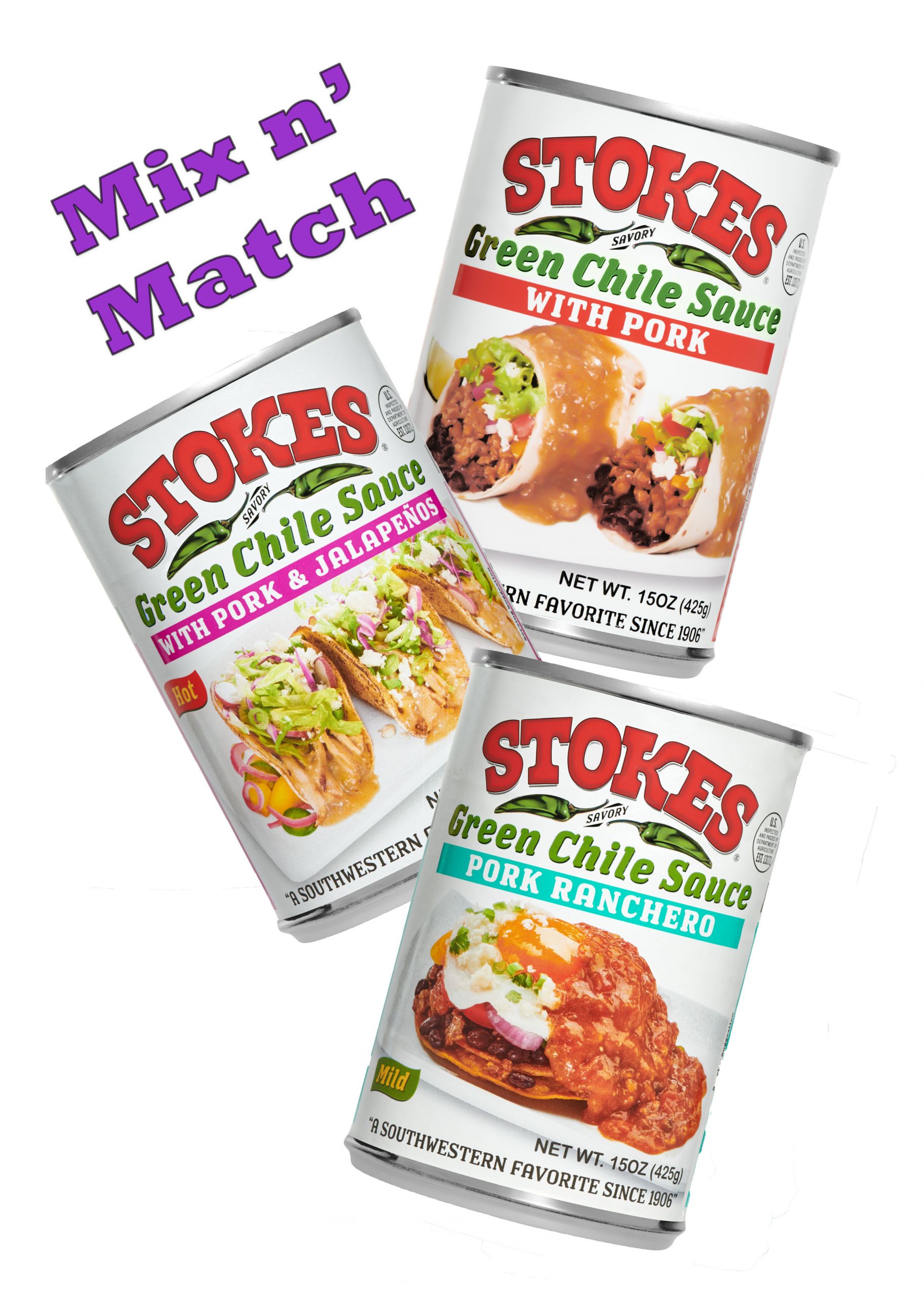 Stokes Green Chili With Pork
 12 Pack Mix & Match – Stokes Canning pany