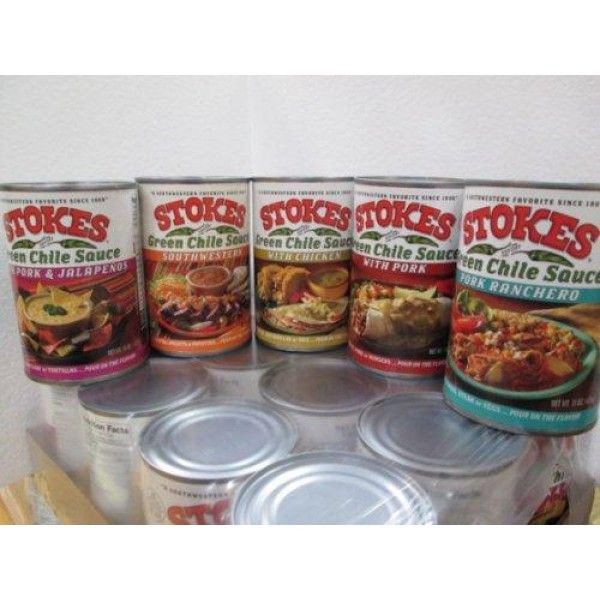 Stokes Green Chili With Pork
 STOKES STOKES GREEN CHILE SAUCE 15 OZ Pack of 12