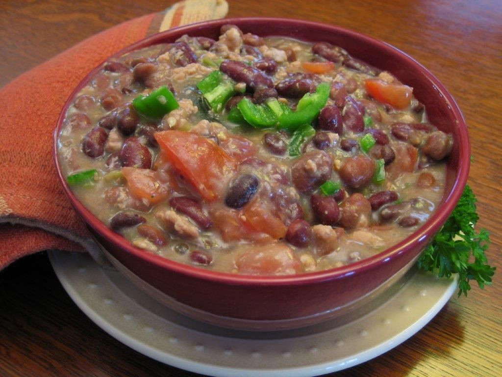 Stokes Green Chili With Pork
 MEXICAN BEAN SOUP 1 15 oz can Stokes Green Chile Sauce