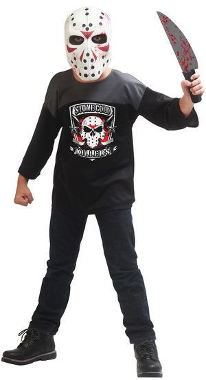 Stone Cold Halloween Costume
 Stone Cold Killer Scary Kids Costume