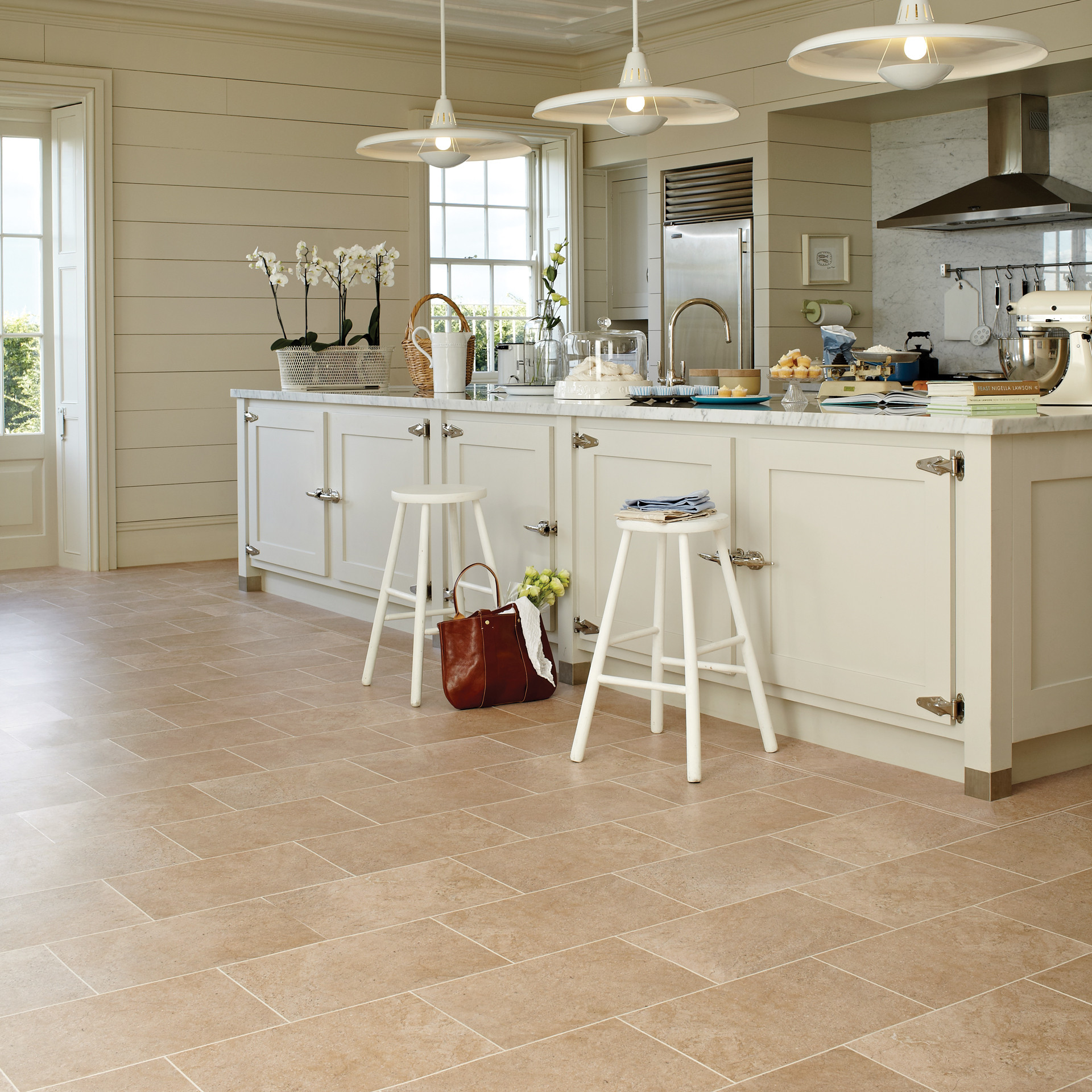 Stone Kitchen Flooring
 Classic Modern Design Ideas and Tips