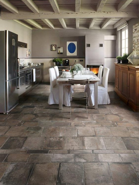 Stone Kitchen Flooring
 25 Stone Flooring Ideas With Pros And Cons DigsDigs