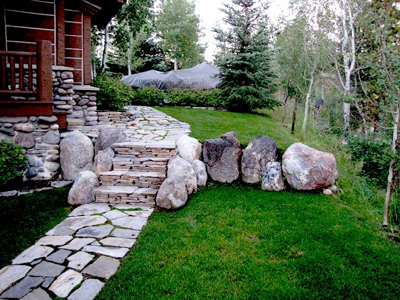 Stone Landscape Design
 Paving Stone Landscape Design South Park Landscaping