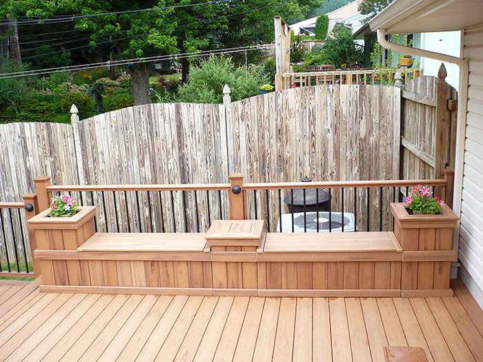 Storage Bench For Deck
 Deck Bench Storage Plans WoodWorking Projects & Plans