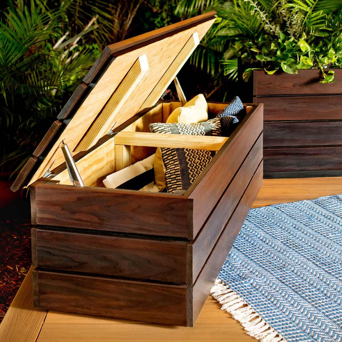 Storage Bench For Deck
 How to Build an Outdoor Storage Bench