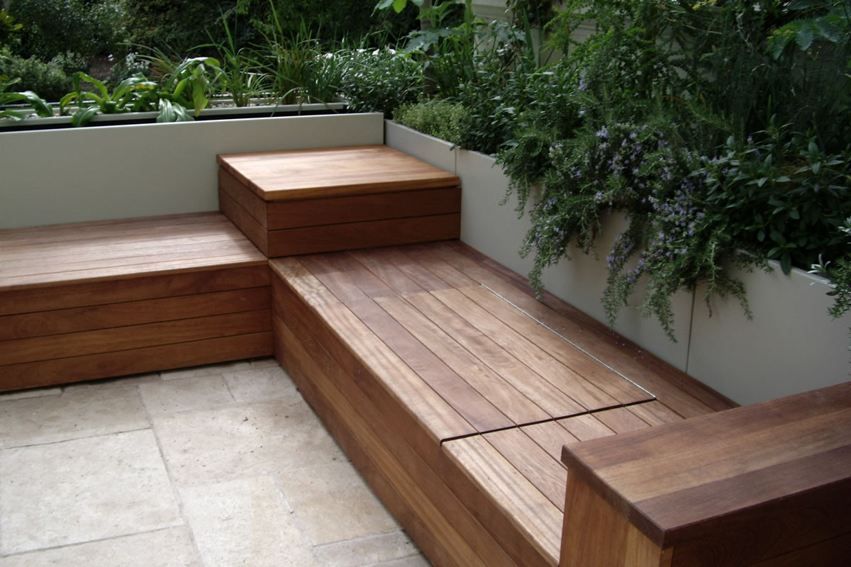 Storage Bench For Deck
 Deck bench with storage karolciblog