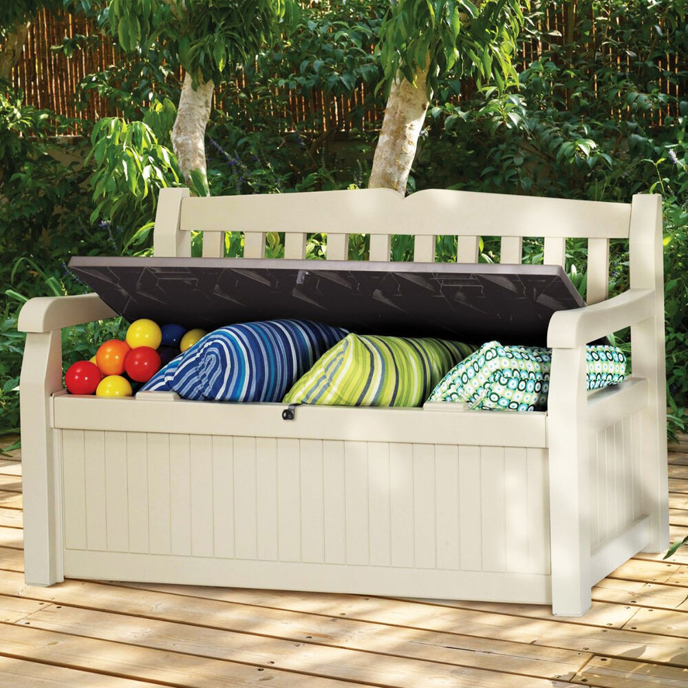 Storage Bench For Deck
 Modern Storage Bench Organizer for Outdoor Indoor Patio