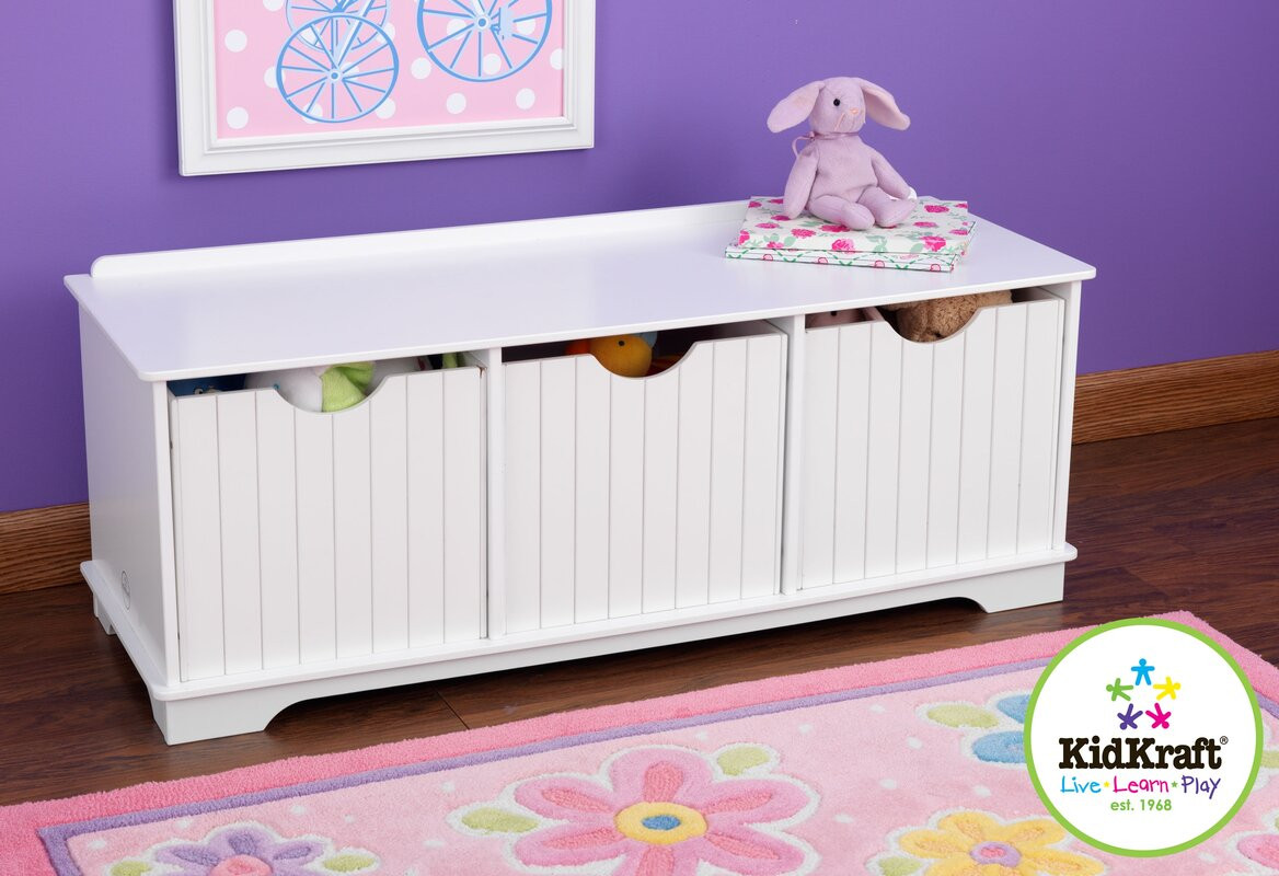 Storage Bench Kids
 KidKraft Nantucket Storage Bench & Reviews