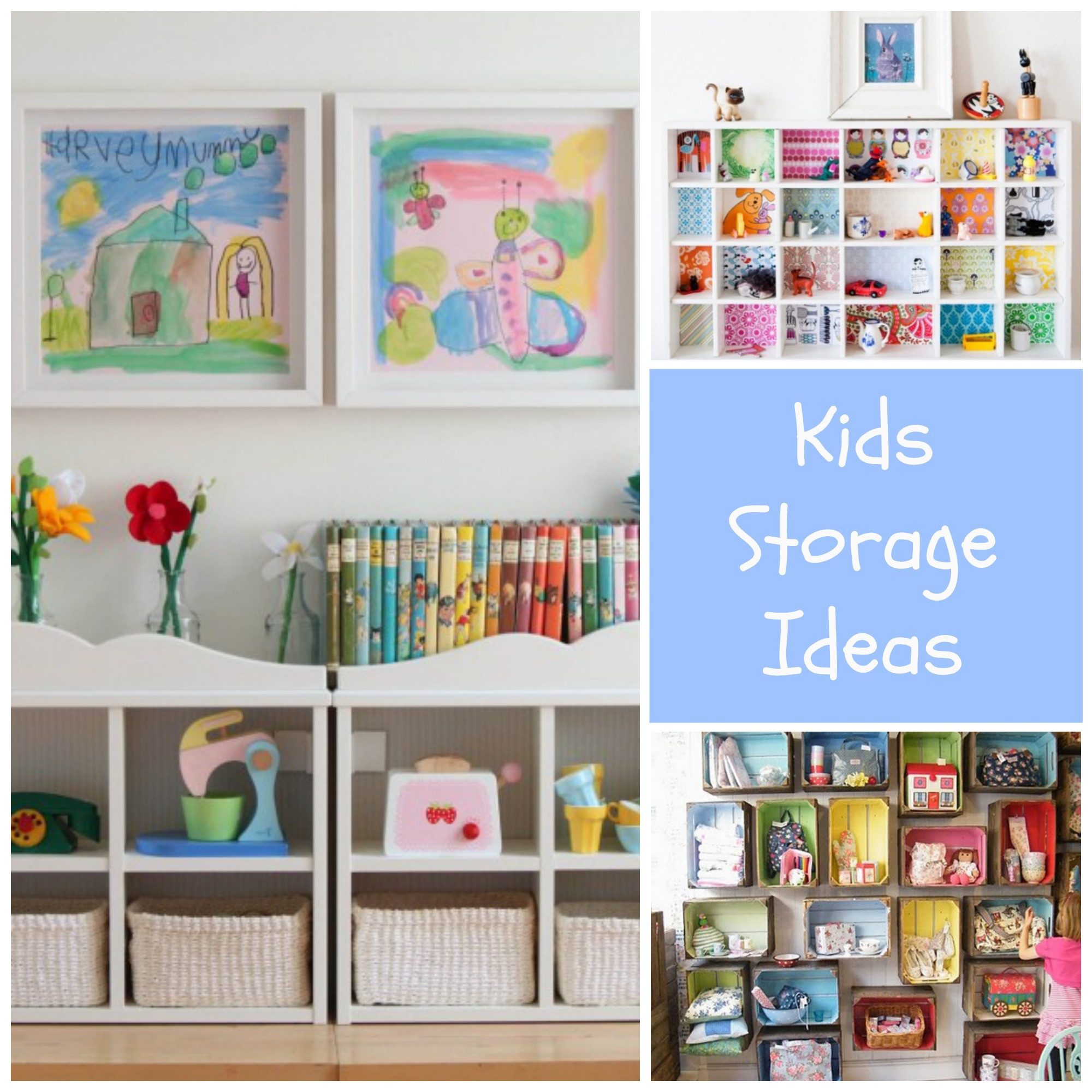 Storage Ideas For Kids Room
 Storage and Organization Ideas for Kids Rooms Design Dazzle