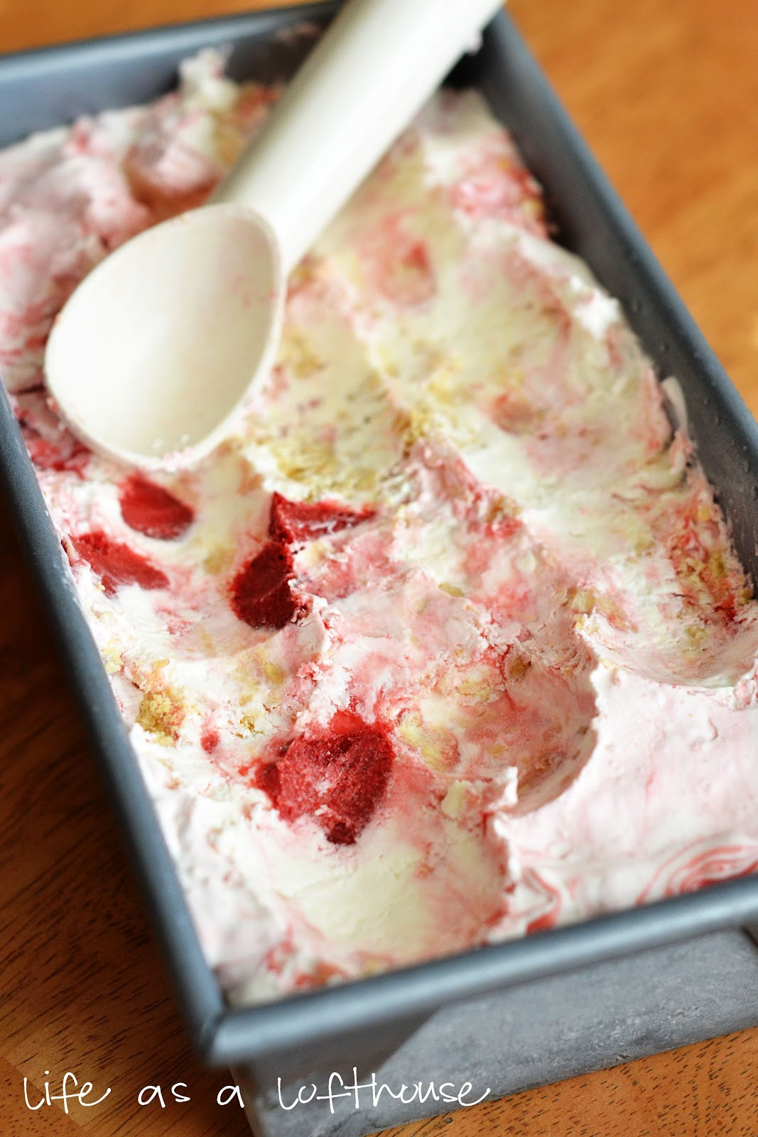 Strawberry Cheesecake Ice Cream Recipe
 Easy Strawberry Cheesecake Ice Cream